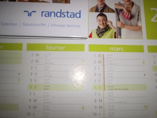 2011 publicité pour le groupe 